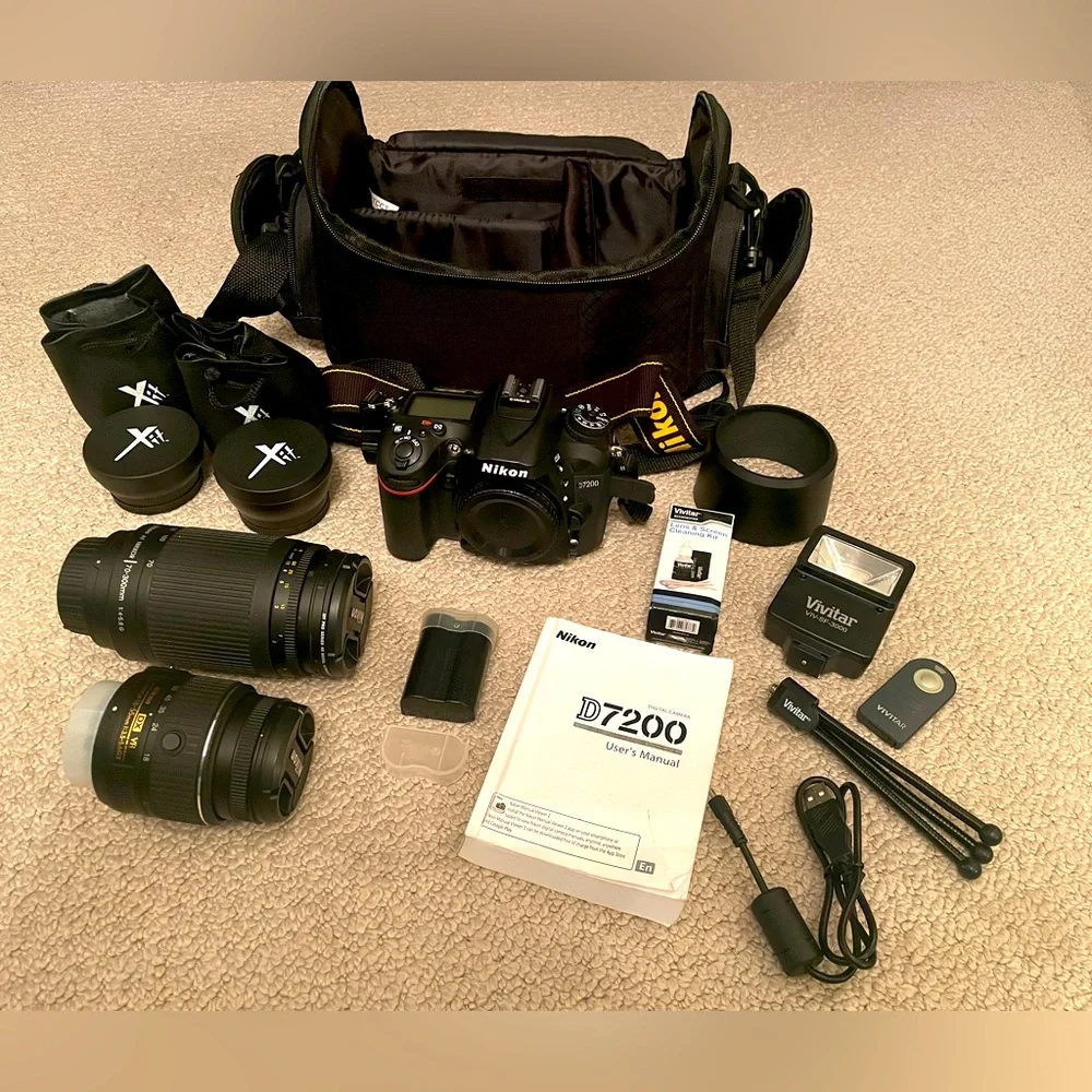 Nikon D7200 Digital Camera & Kit
